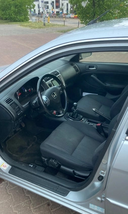Honda Civic cena 7300 przebieg: 305000, rok produkcji 2003 z Wrocław małe 191